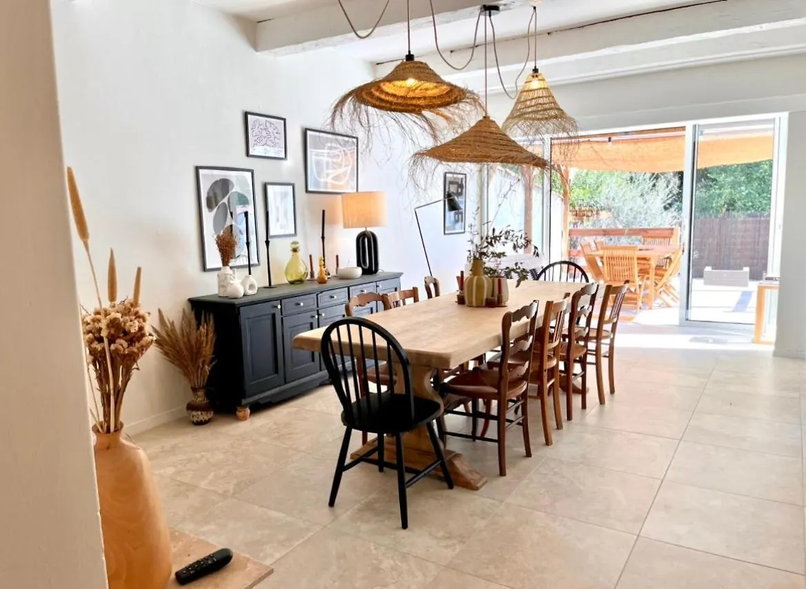 La Villa Les Lauriers, 150 M De La Mer, Grimaud, Golfe De St Tropez  Гримо